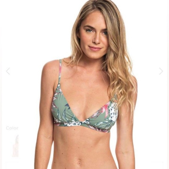 NWT ROXY Swim Bikini Top 🌺 - Picture 6 of 10
